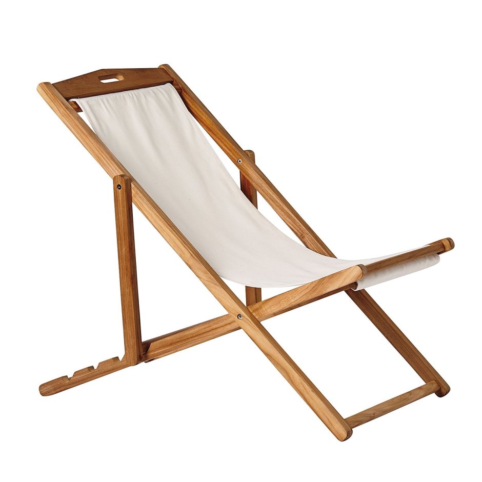 Лежанка из дерева для человека