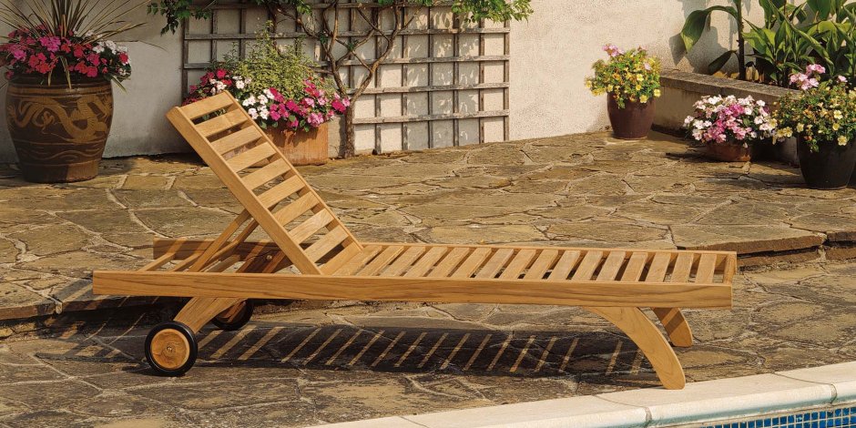 Шезлонг Оксфорд Акация