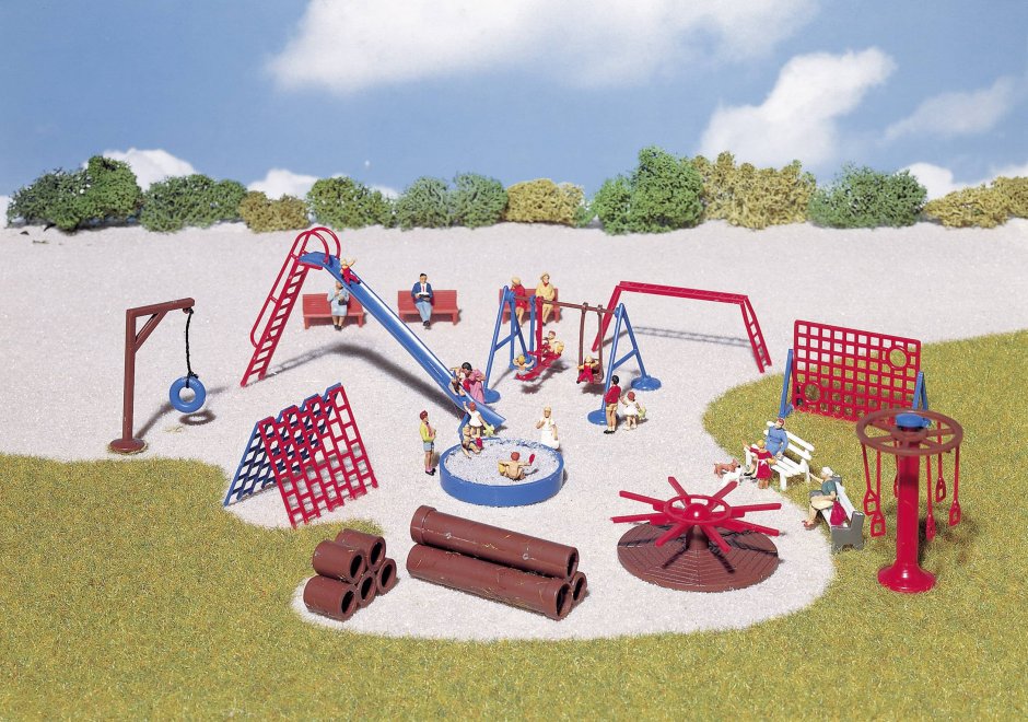 Макеты детских площадок