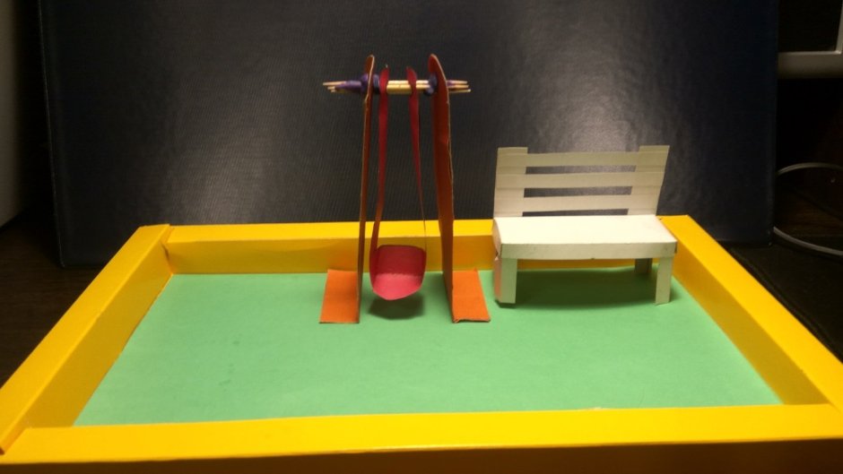 Поделка песочница