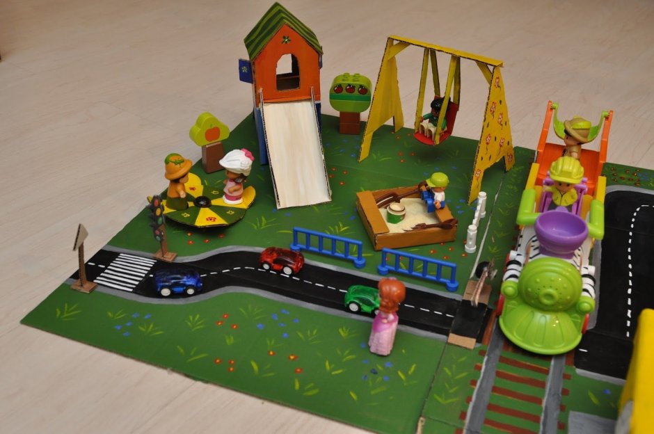 Макеты детских площадок