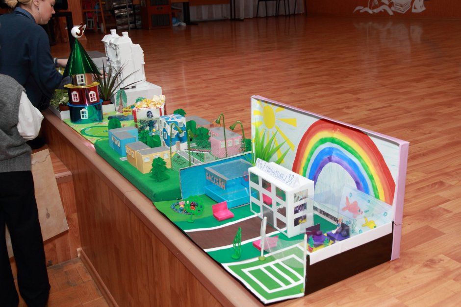 Макет школы будущего