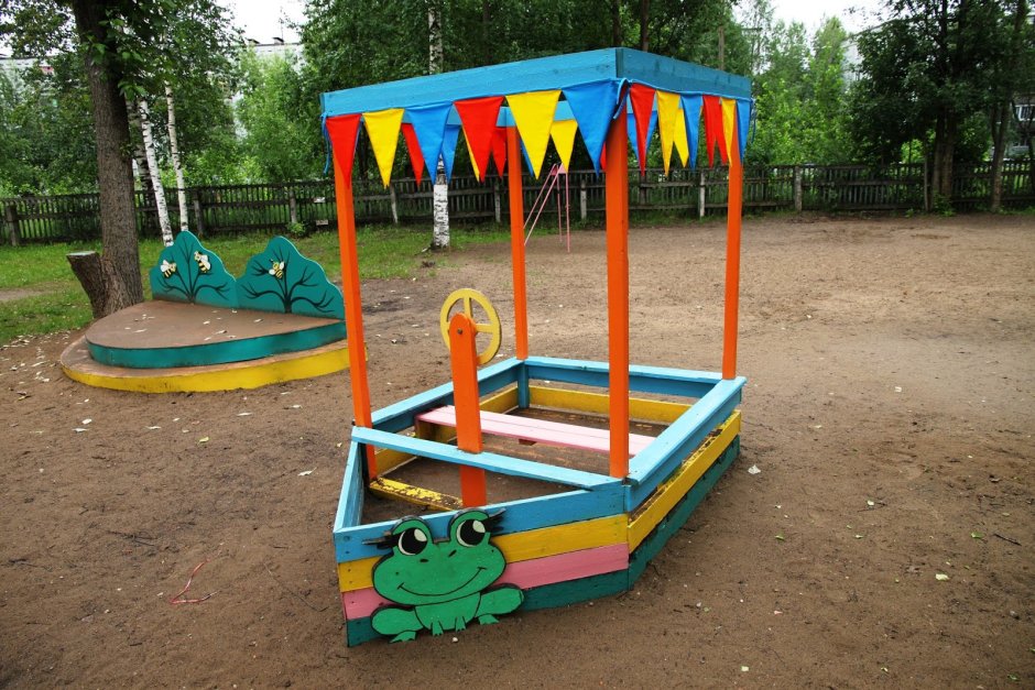 Площадка в детском саду