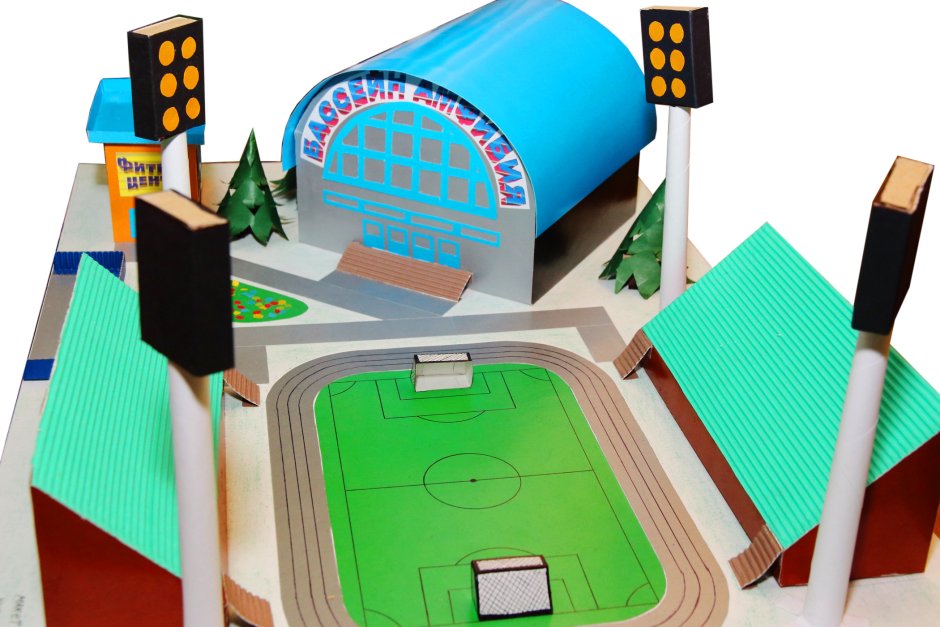 Макет школы будущего