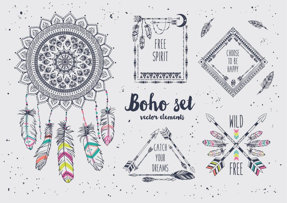 Живопись в стиле бохо