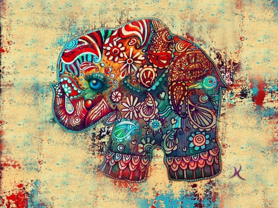 Бохо принты