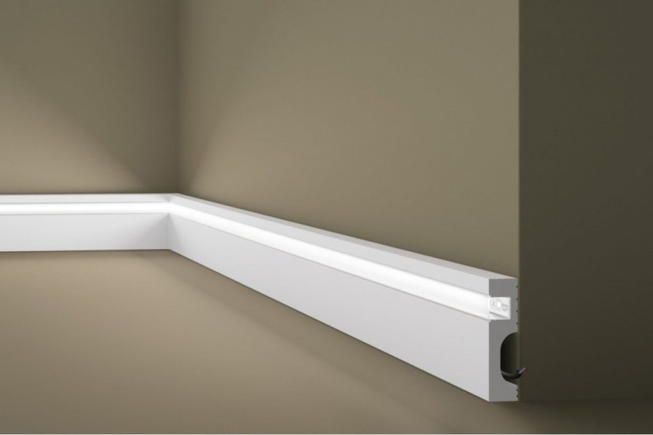 Плинтус со скрытой подсветкой