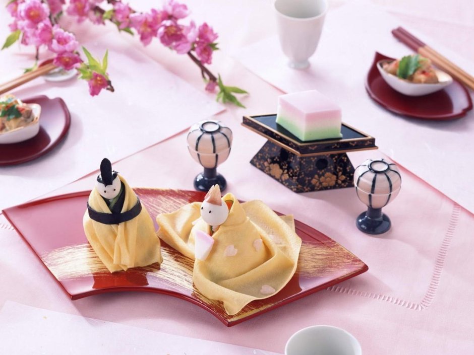 Сервировка стола в японском стиле