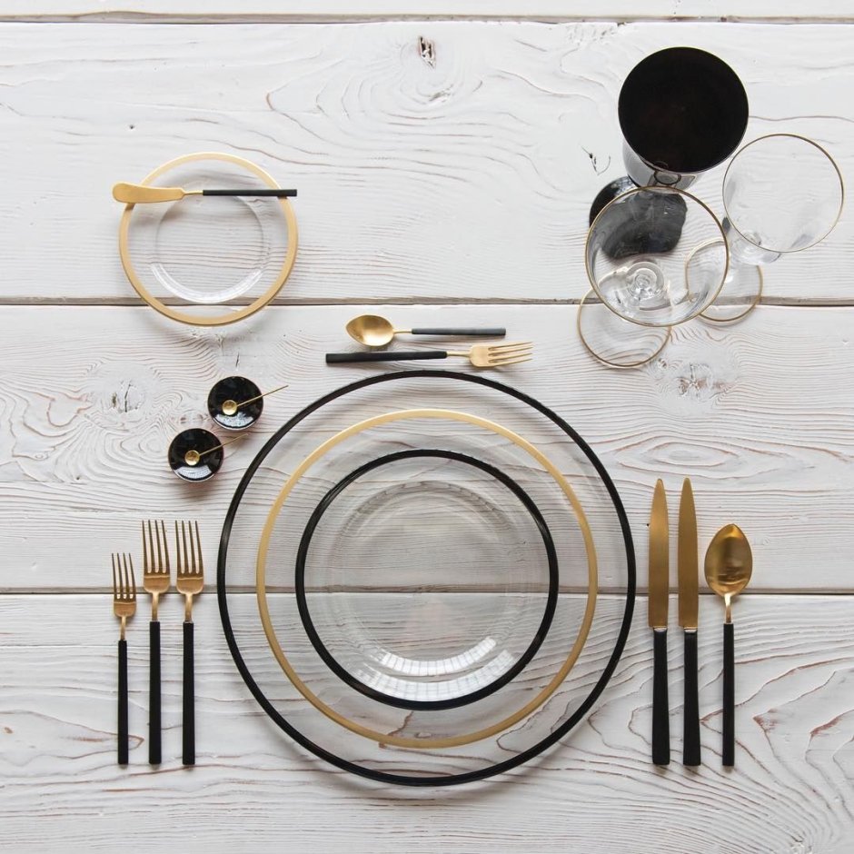 Посуда Минимализм сервировка