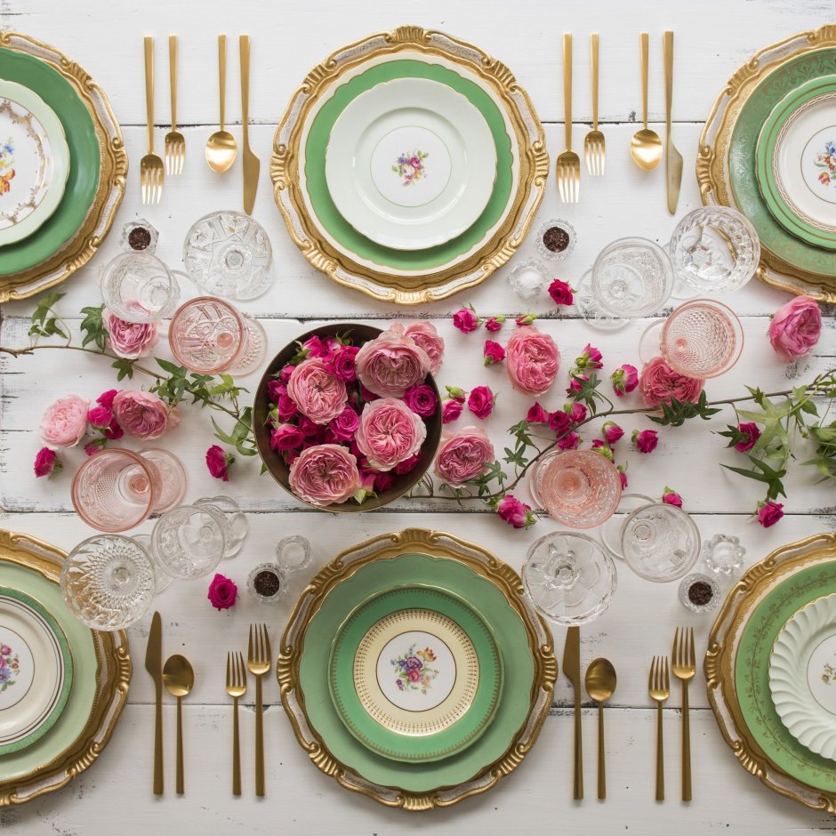 Сервировка стола к завтраку