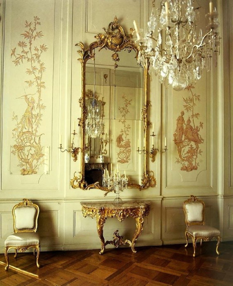 Зеркало в стиле рококо