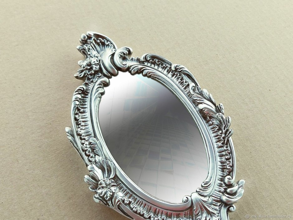 Зеркало серебро 900 Винтаж