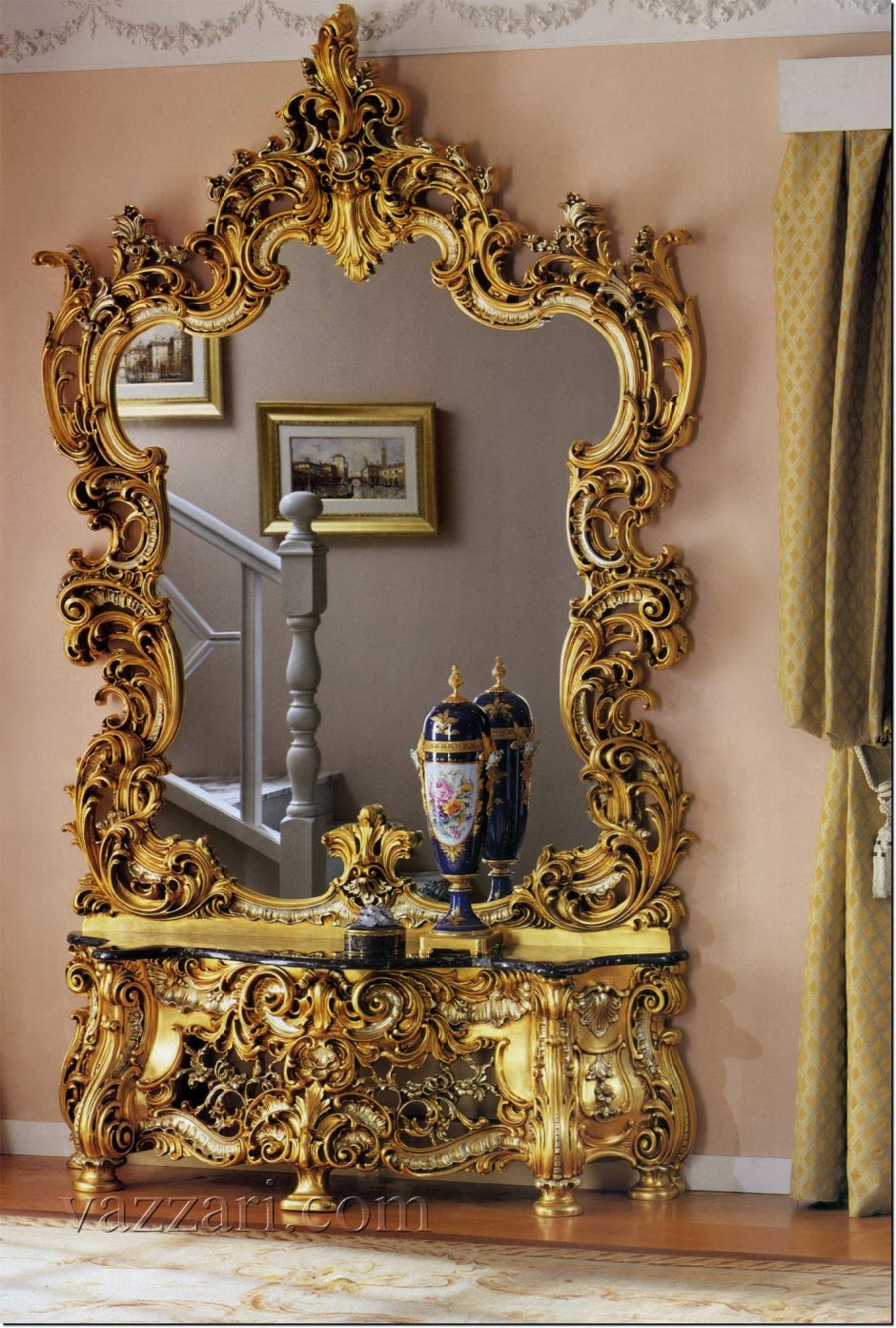 Зеркало рококо 18 век