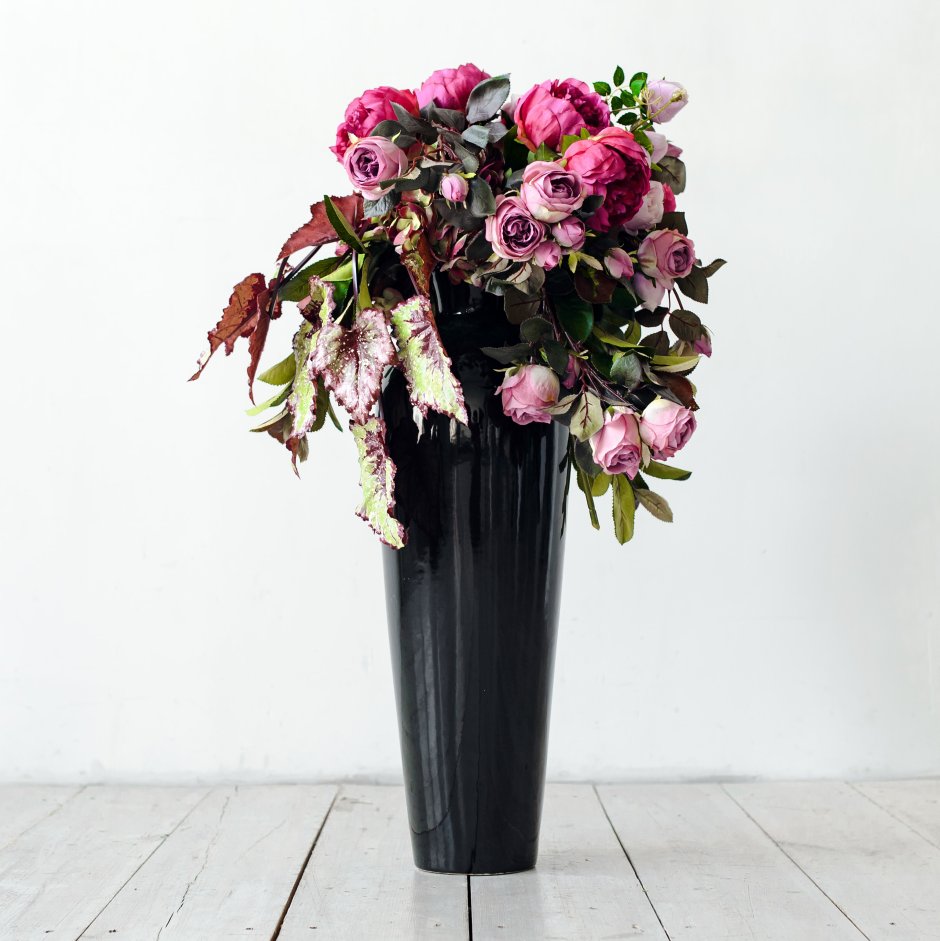 Искусственные напольные цветы для интерьера