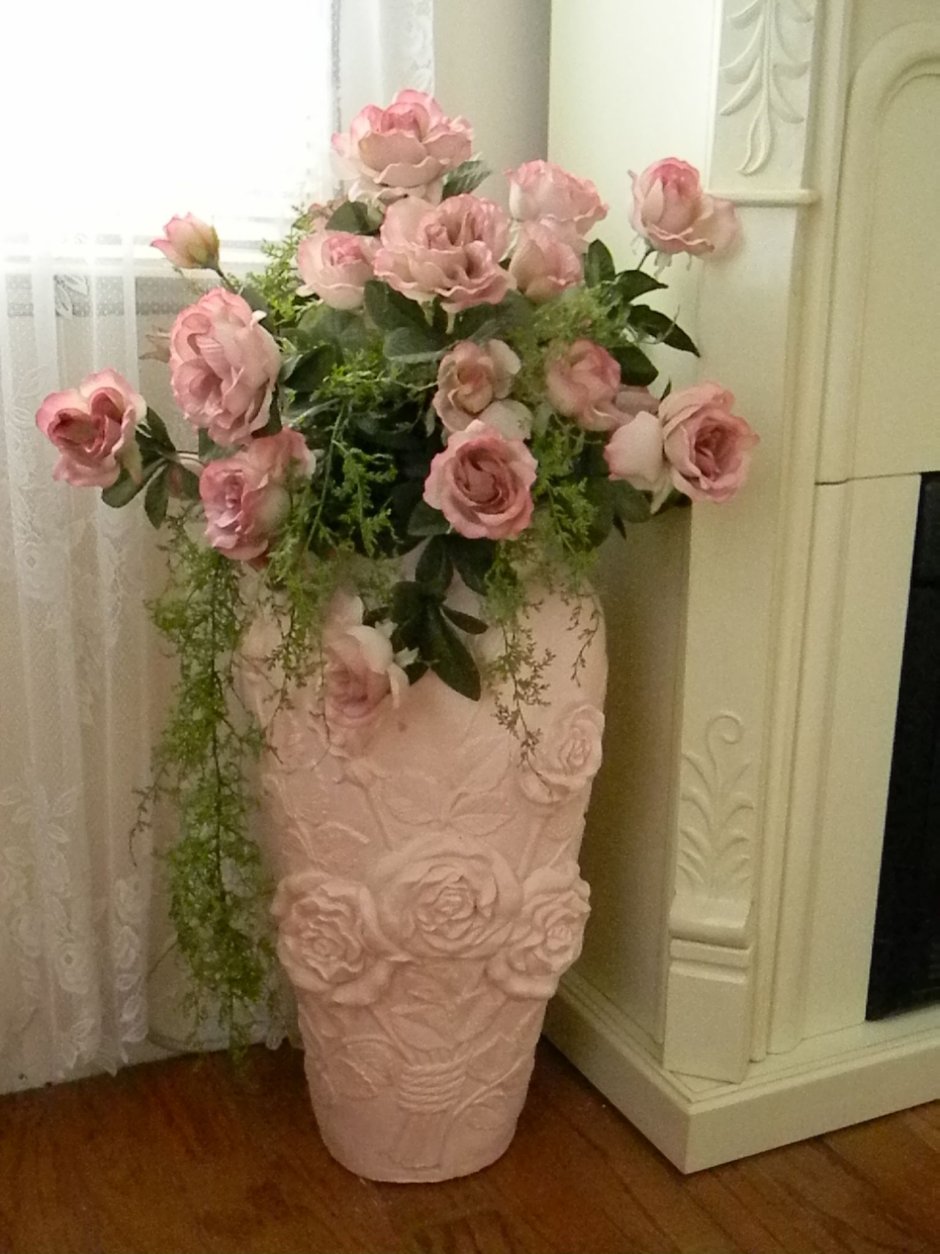 Большие искусственные цветы