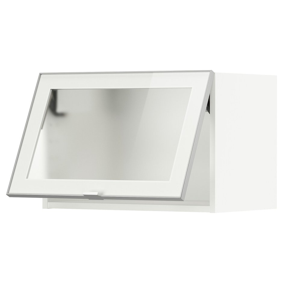 Метод горизонтальный навесной шкаф ЮТИС матовое стекло