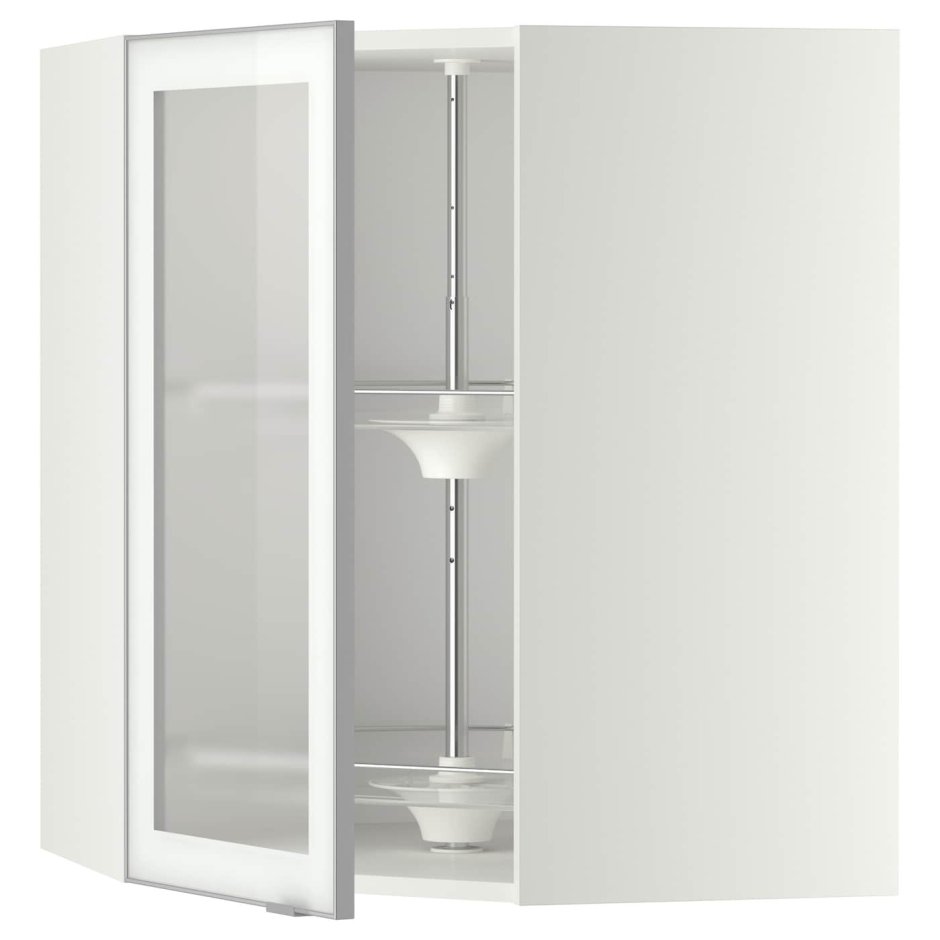 Угловой навесной шкаф икеа метод