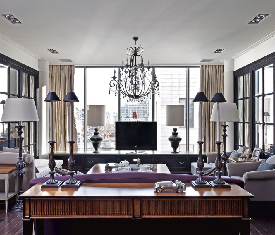 Интерьеры ар деко Нью-Йорк