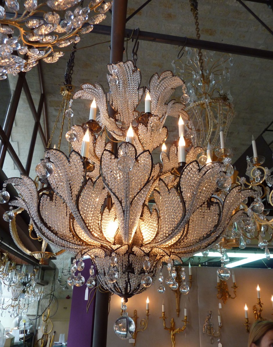 Люстра Италия арт деко