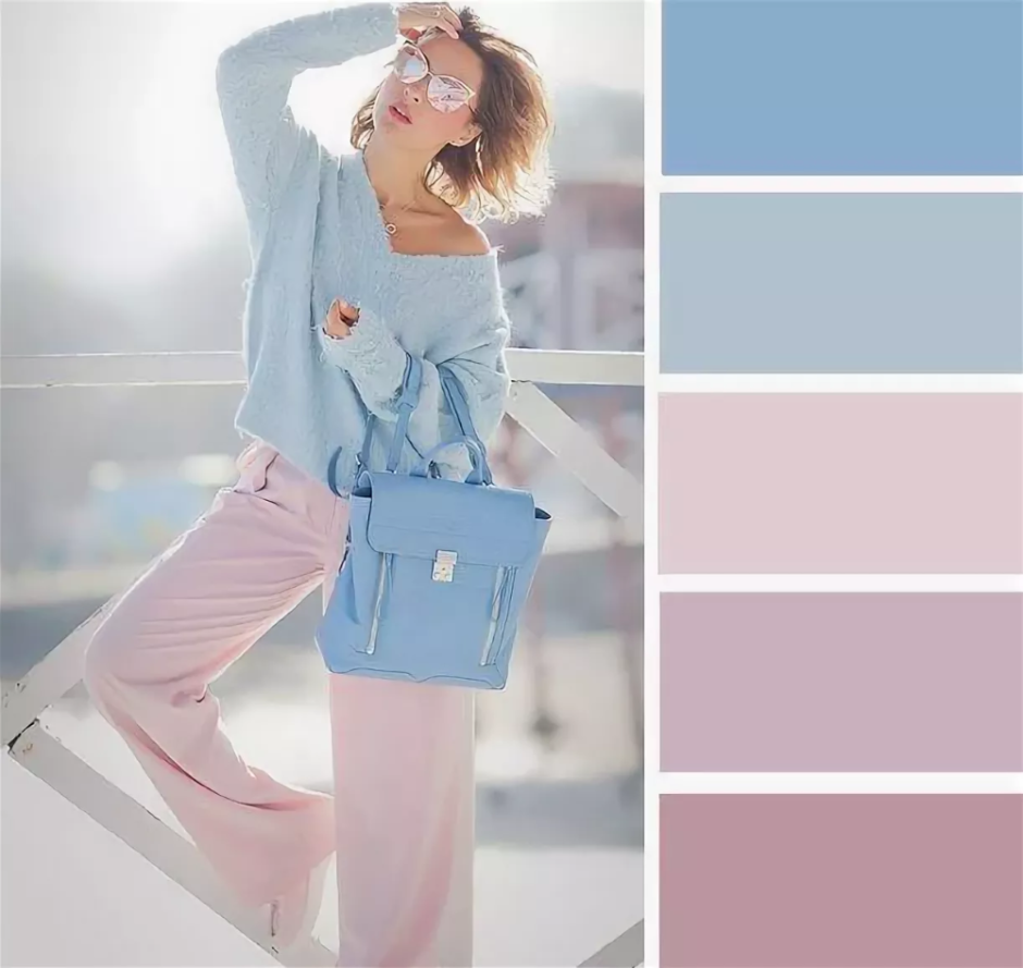 Модные сочетания цветов