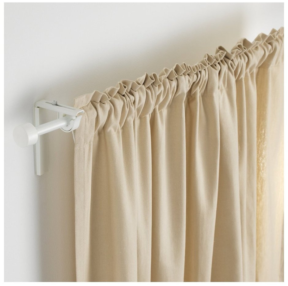 Карниз двухрядный ikea ХУГАД / РЭККА (385 см)