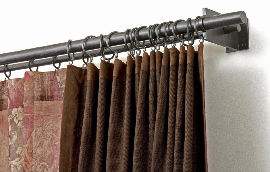 Карниз двухрядный составной 300 см с декоративной планкой