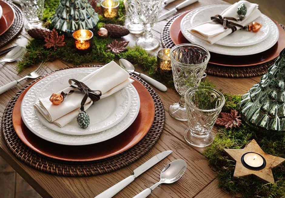 Сервировка стола на день рождения