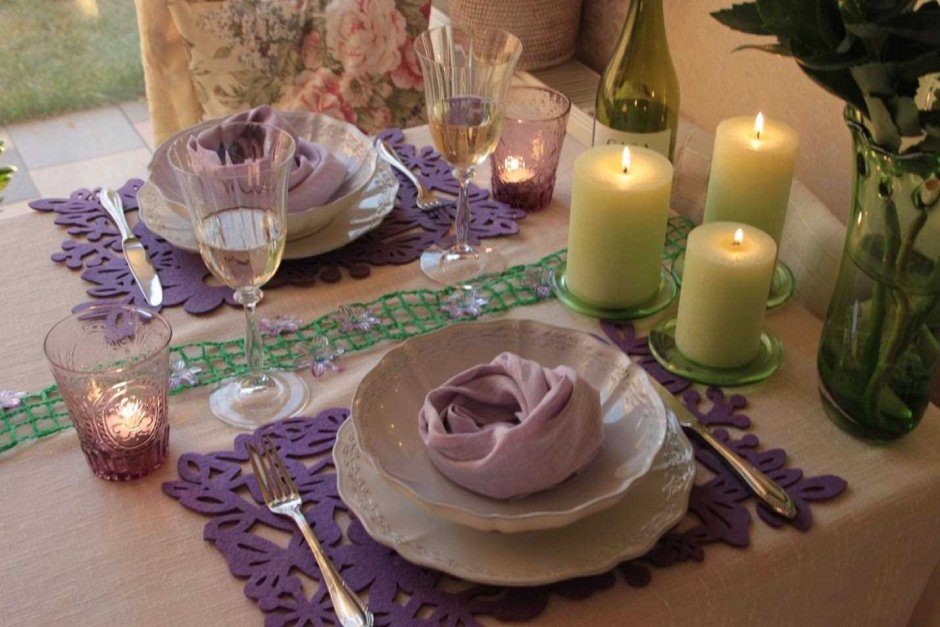 Украшение новогоднего стола