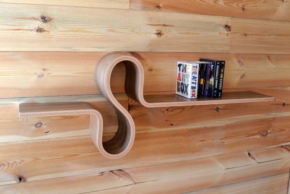 Гнутые деревянные полки