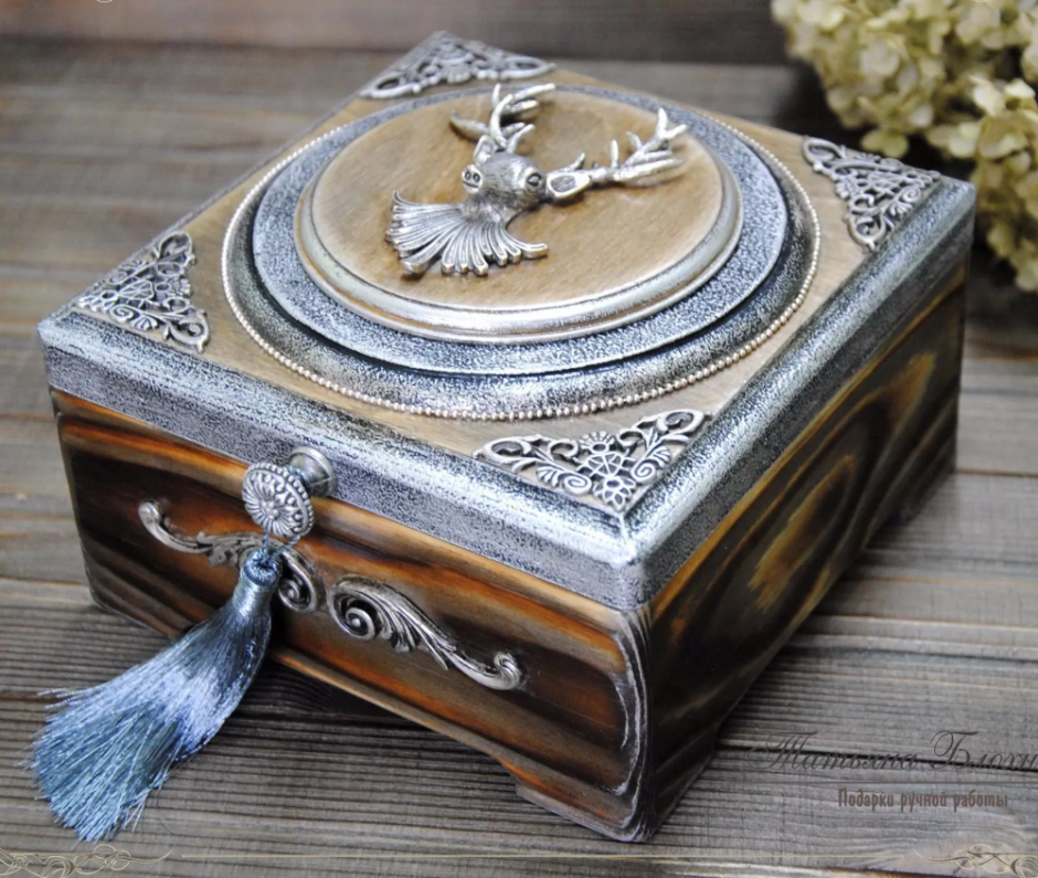 Декорирование шкатулки