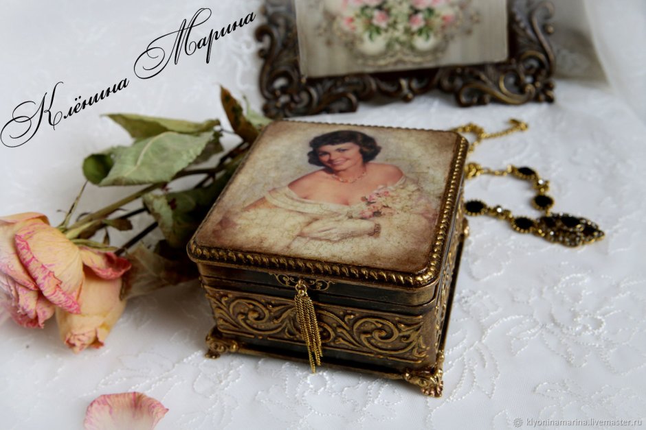 Декупаж шкатулки
