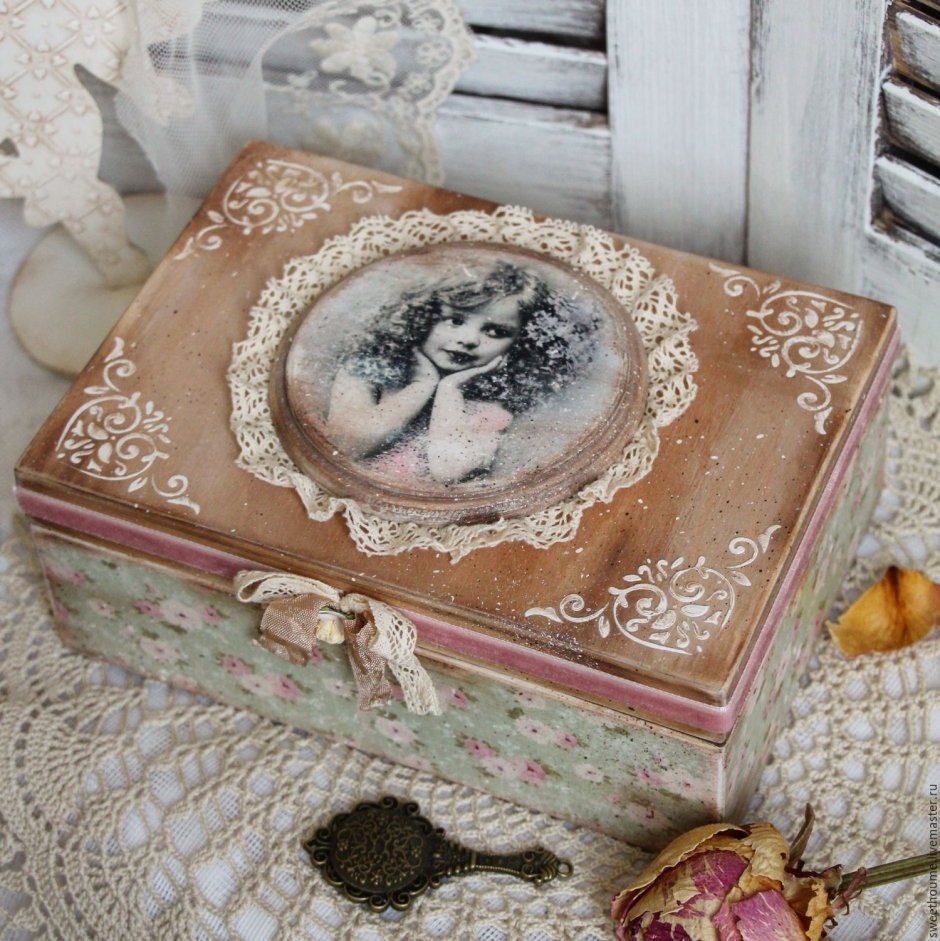 Шкатулка в стиле Винтаж