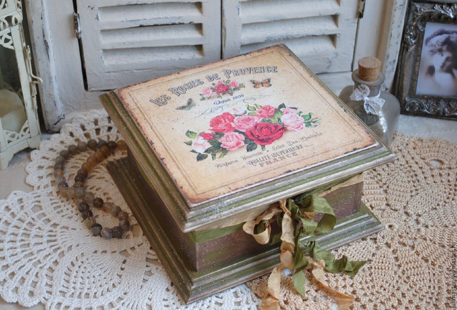 Шкатулка в стиле Винтаж