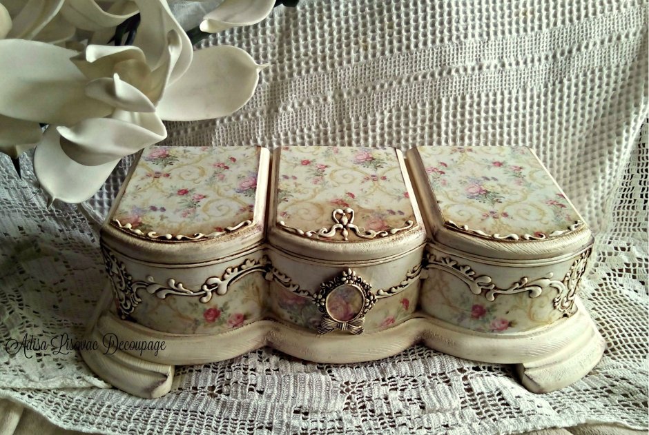 Декупаж шебби