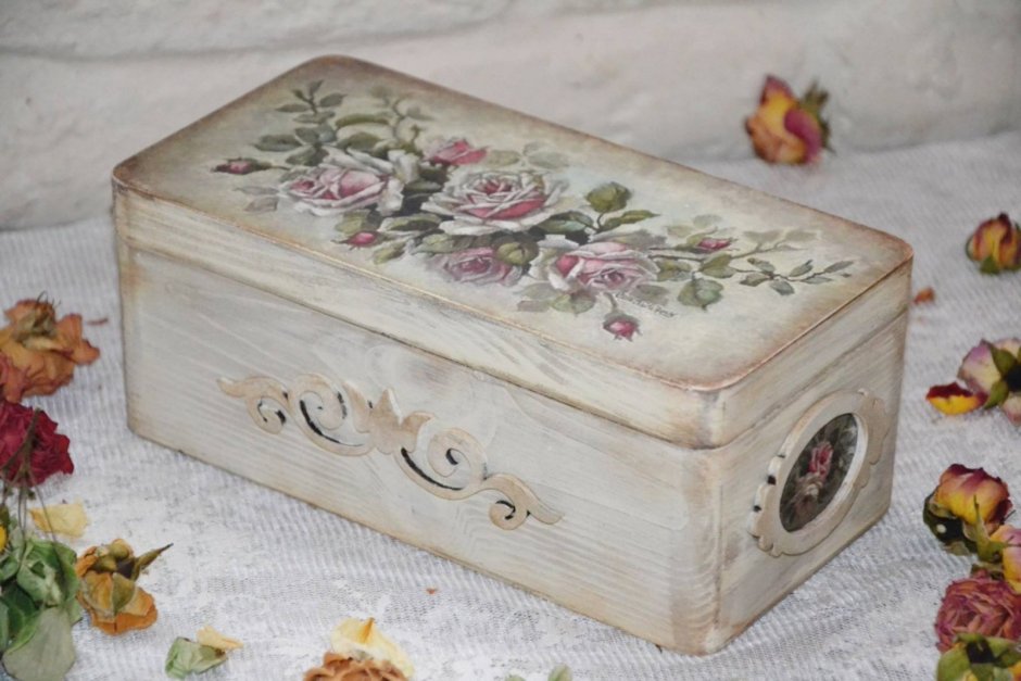 Шкатулка в стиле Прованс