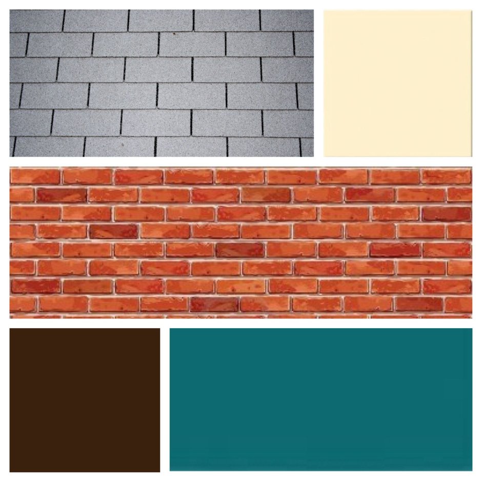 Кирпичный цвет сочетание