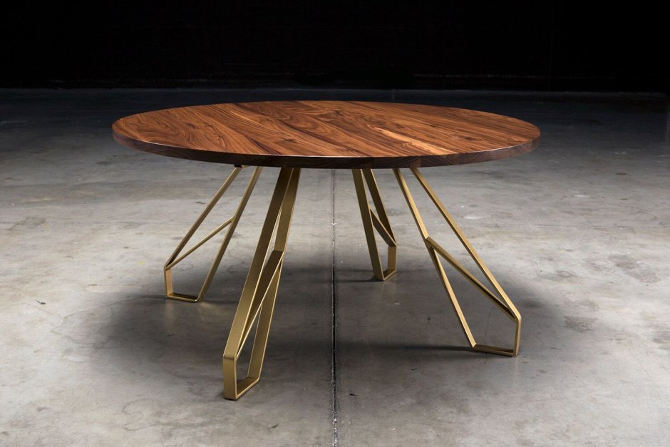 Обеденный круглый стол для фотошопа