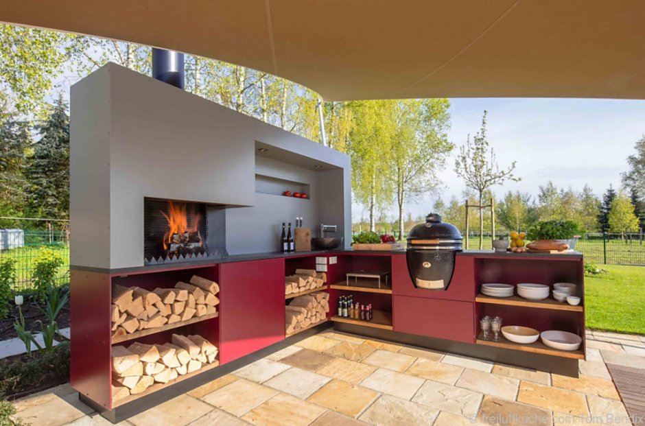 Барбекю в современном стиле