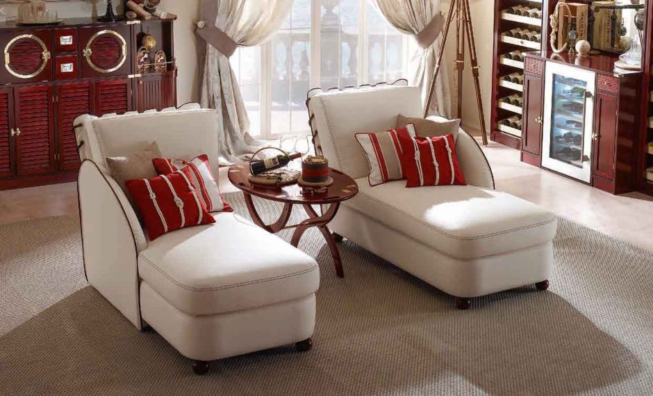 Кресло Caroti белое