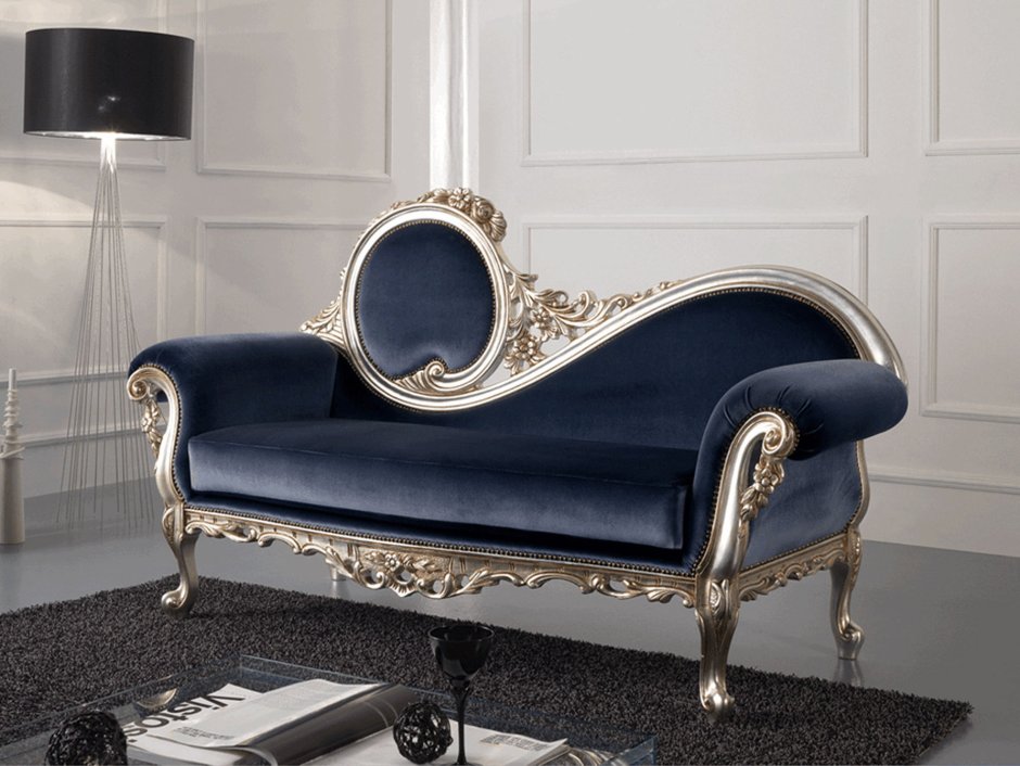 Итальянская фабрика sis Salotti кушетка Ninfea