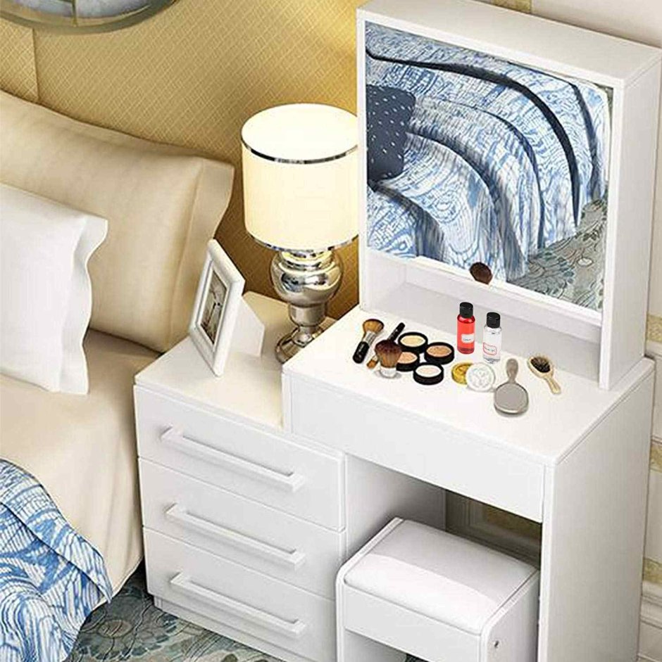 Туалетный столик полукруглый