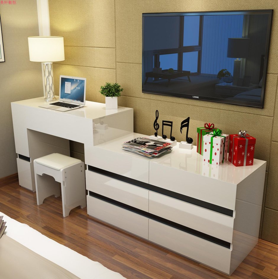 Шкаф с туалетным столиком для спальни