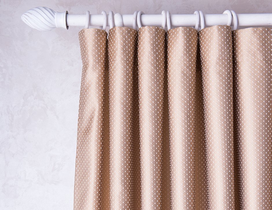 Шторная лента имитация люверсов