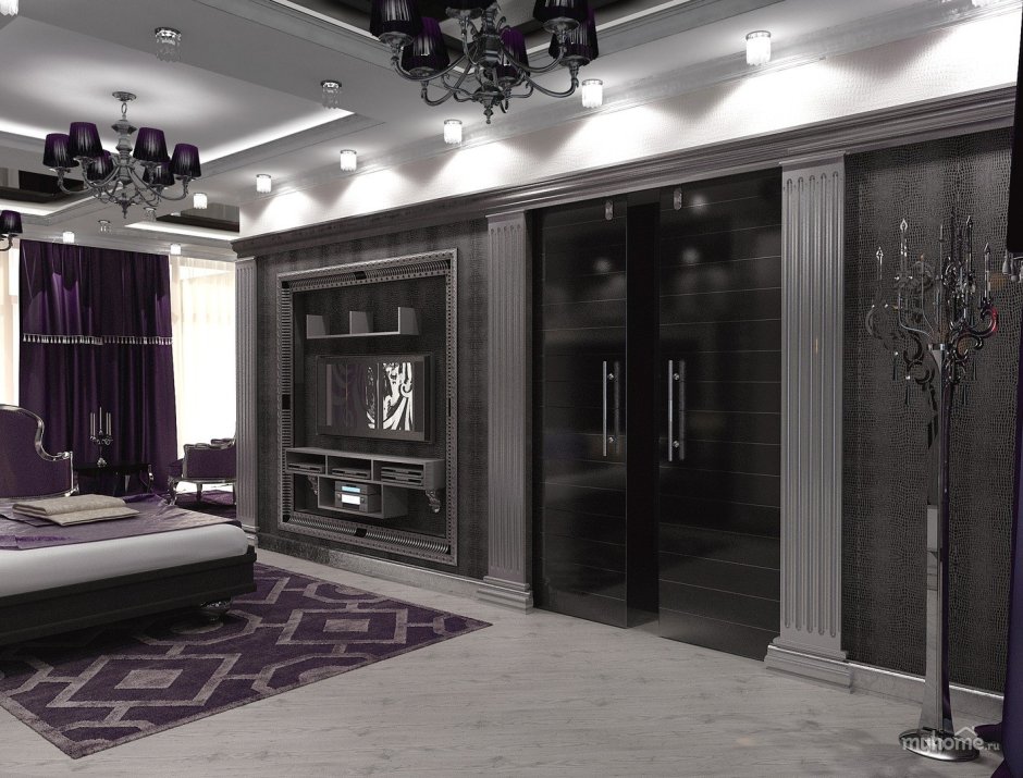 Спальня Неоклассика арт деко