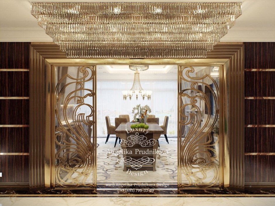 Раздвижные двери арт деко Прудникова