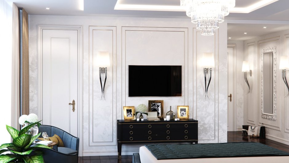 Арт деко интерьер