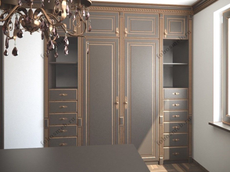 Шкаф в стиле арт деко