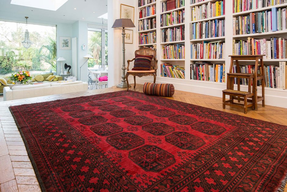 Ковры в интерьере гостиной