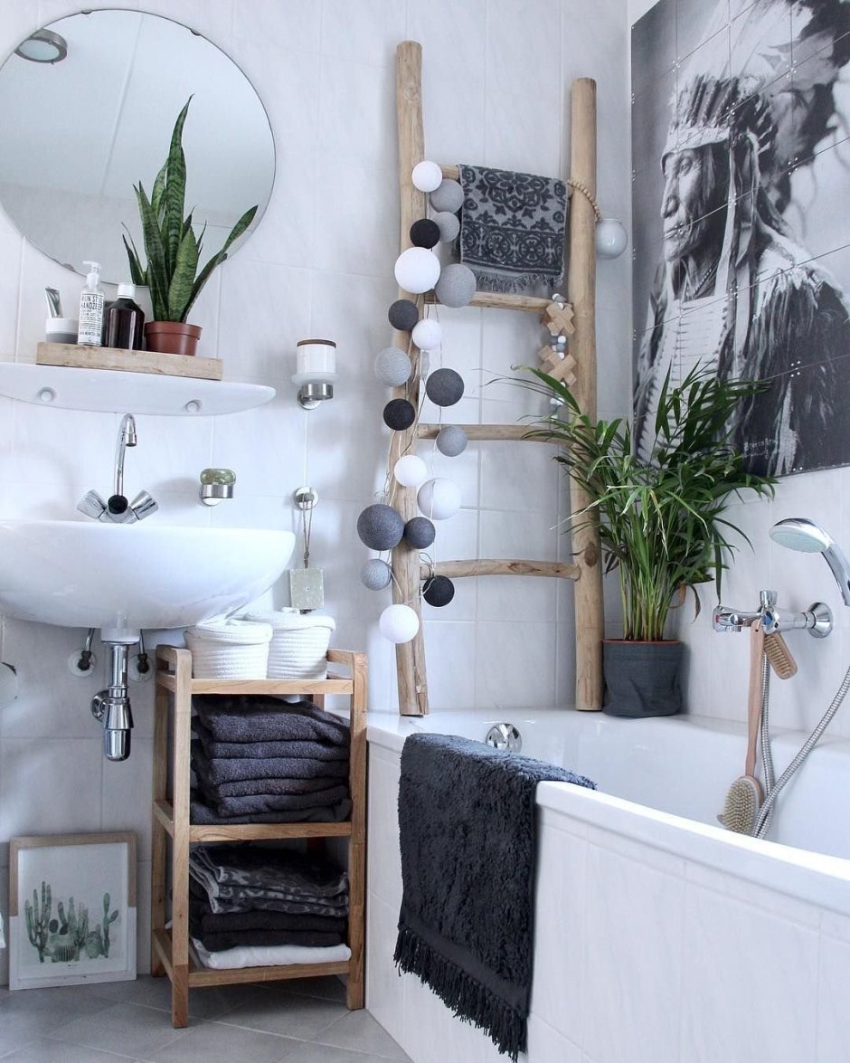 Декорирование труб в ванной