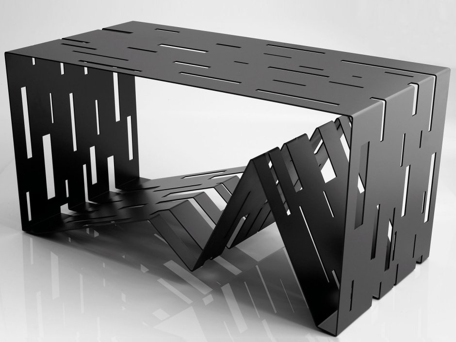 Полки из стальных рельсов